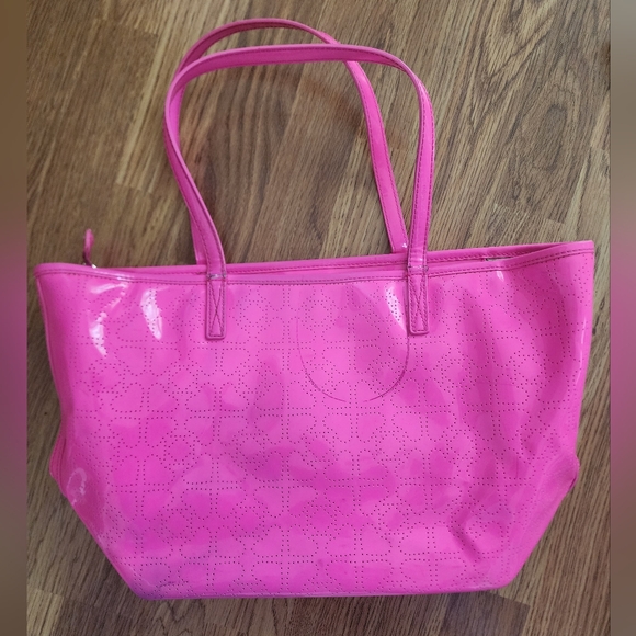 🍁2 for $15🍁 Kate Spade Molly Neon Hot Pink Shoulder Bag Purse Barbie Vibes - Picture 4 of 9